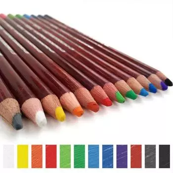 Dagu 12шт профессиональный портретный рисунок оттенки кожи мягкие пастельные цветные карандаши 12 pcs