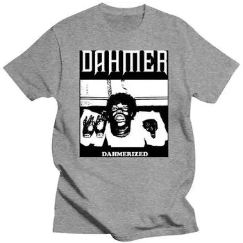 Dahmer V2 Dahmerized Tops Tee Футболка Черная Metal Grindcore Все размеры S-5XL Повседневные футболки больших размеров для мужчин S