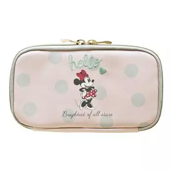 Daigo Disney Pencil Case Multi Pen Case with Pocket Minnie N1713