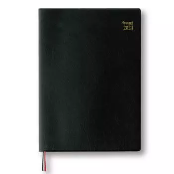 Daigo Notebook 2024 Ежедневник для встреч Еженедельник A5 Черный E1041 Начиная с декабря 2023 г.