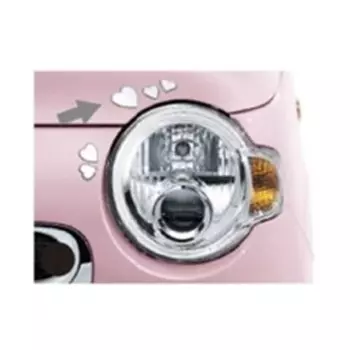 DAIHATSU Genuine Products Mira Cocoa Mira Cocoa Front Decal (Heart)