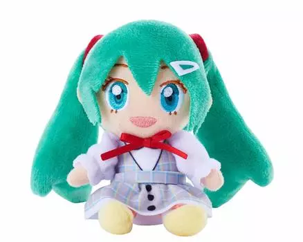 Daihatsu Hatsune Miku Going Out талисман плюшевая игрушка с зажимом SD стиль автомобильный ремень милый (Одна версия.)
