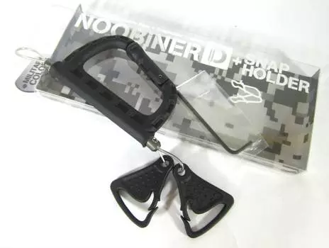 Daiichi #32135 Карабин Noobiner D Страховочный трос с защелкой Blk (1356)