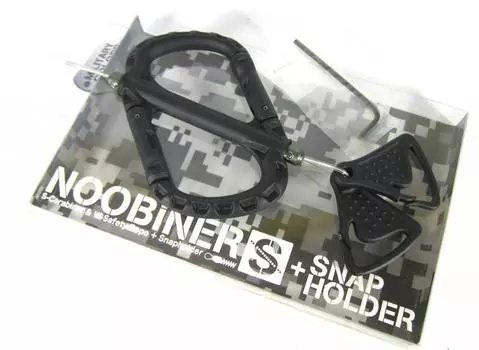 Daiichi #32138 Noobiner S Карабин Защитный Держатель Защелки Blk (1387)