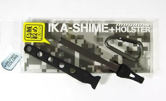 Daiichi #32141 Egi Oh Ika Shime Кобура с шипом кальмара 125 мм черный (1417)