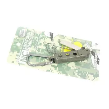 Daiichi #32182 Точилка Омацури, крючок и кирка для лески, 80x17x16 мм, зеленый (1820 г.)