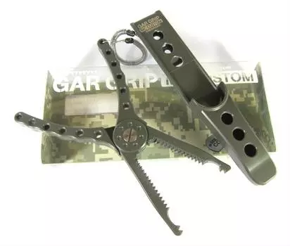 Daiichi #33201 Gar Grip MC Кобура Инструмент для обработки рыб Захват Зеленый (2017)