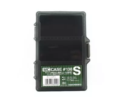 Daiichi #33240 MC Чехол #138S щелевой пенопластовой коробке 146 x 103 x 25 мм зеленый (2406) 146 x 103 x 25 mm зелёный