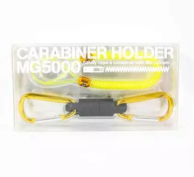 Daiichi #33270 Карабин с защитной веревкой MG 5000 Магнитная система 5 кг желтый (2703)