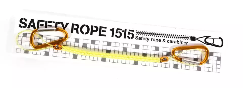 Daiichi #33278 Карабин страховочный трос 1515 Размер S Желтый (2789)