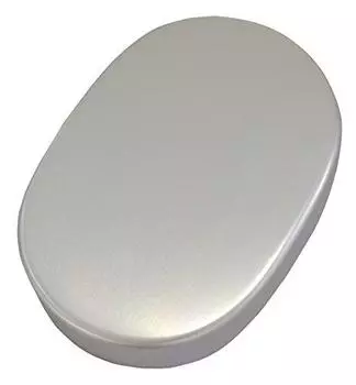 Daiichialuminum Lunch Box, Aluminum, Oval Shape, 13.5 fl oz (400 ml), Made in Japan L