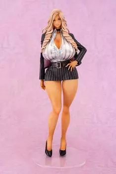 Daiki Kogyo Gal Sister Президент и офис Гарема Ай Нисикори масштабная ПВХ окрашенная готовая фигурка 1/7