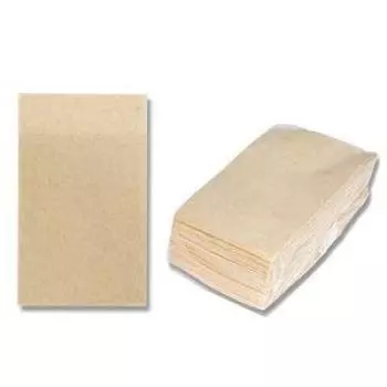 Daikoku Kogyo новые и 25 x 25 1000 шт. Салфетки Коммерческое использование 6-сложенные, неотбеленные, см, бежевый