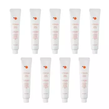 Daily Aroma Ehime Prefecture Iyokan Hand Cream Mini x 9 Сделано в Японии Iyokan Citrus Moisturizing Hand Care Подарок Подарок Префектура/Кагава (20g