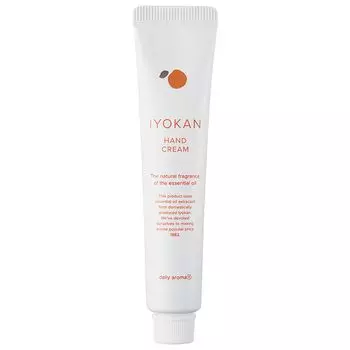 Daily Aroma Ehime Prefecture Iyokan Hand Cream Mini Made in Japan Iyokan Citrus Moisturizing Hand Care Gift Present Prefecture/Kagawa (20g)