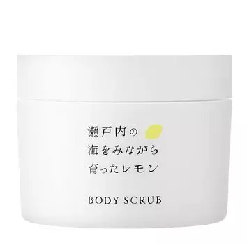 Daily Aroma Setouchi Lemon Body Scrub Сделано в Японии Эфирное масло лимона Содержит лимонный цитрус Увлажняющий уход за телом Отшелушивающий уход Натуральная соль