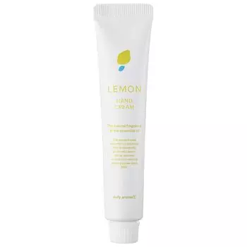 Daily Aroma Setouchi Lemon Hand Cream Mini Сделано в Японии Лимонный Цитрусовый Увлажняющий Уход За Руками Подарок Подарок (20g)