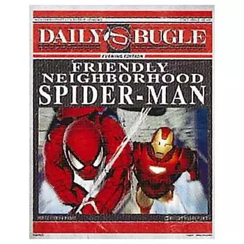 Daily Bugle Коллекция постеров из ткани Iron Gacha Gacha Capsule Игрушка Spider-Man PART.2 [1. Человек-паук и Человек] (Отдельный предмет)