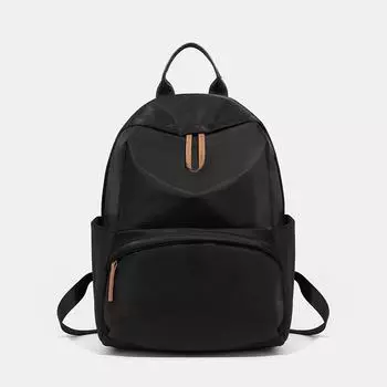 Daily Commute Travel Classic Omnibus Backpack Lightweight Large Capacity Commuter Backpack Travel Female Oxford Cloth Bag чёрный