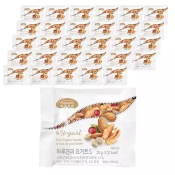 Daily Nut Yogurt Mix Nuts, 20 г, 30 шт., корейские орехи