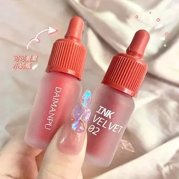 DAIMANPU Маленькая бутылочка Lip Glaze Matte Матовая помада для губ