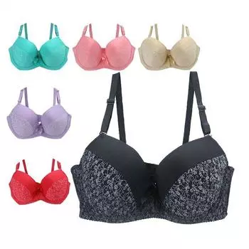 DaiNaFang, нижнее белье больших размеров, большое нижнее белье, D DD DDD EF, чашка без подкладки, женское базовое нижнее белье с полным покрытием, поддержка BH 44D бежевый