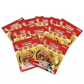 Dainichi Sangyo Amazing термостойкая термоусадочная сумка для готовки, упаковка из 5 штук, прозрачная, высота 38 см x ширина 25 см, поставляется со специальным