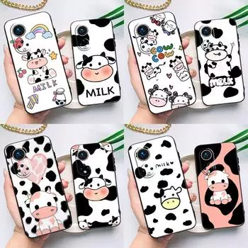 Dairy Cattle Cow Speckle For Huawei Honor Magic 5 Lite 70 50 X8 X9 a P20 P30 P40 P50 P60 Pro P Smart Nova 9 5T Case Honor 50