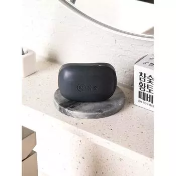 Daiso Cell Green Charcoal Red Clay Soap 100 г