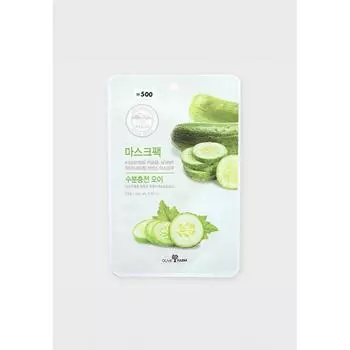Маска-пленка Daiso Essential Mask Sheet Pack, огурец