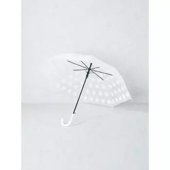 Daiso Front Pattern Vinyl Umbrella 8k 58 Cm Dots
