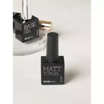 Daiso Gel Nail Polish 9ml Non Wipe Matte Top
