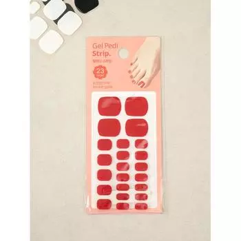 Daiso Gel Pedi Strip 23p Твердый white