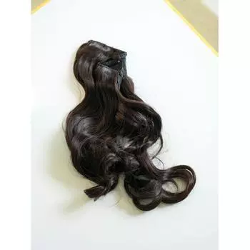 Daiso Hair Extension 5 Pin Brown