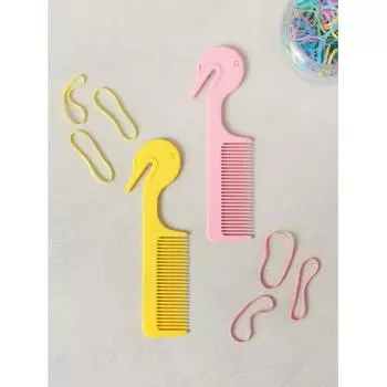 Daiso Hair Tie Cutter Comb Pack Of 2