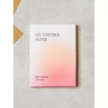 Daiso Hemp Pulp Plaid Oil Paper 80 листов