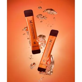 Daiso Jayjun Black Water Light Hydro Sleeping Pack 4 мл 10 шт.