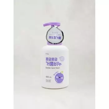 Daiso Mongle Mongle Bubble Soap с ароматом винограда 400 мл