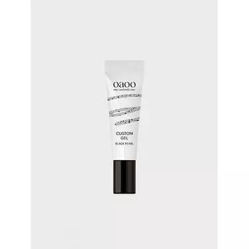 Daiso Oao Custom Gel Nail Black Pearl