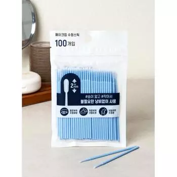 Daiso Одноразовый карандаш для коррекции макияжа 100 шт.