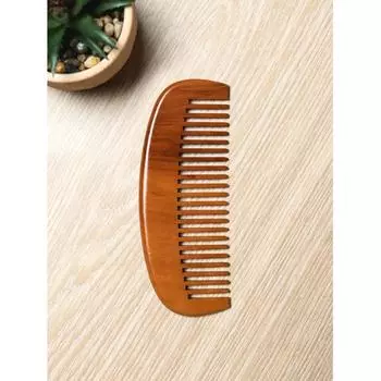 Daiso Peach Tree Half Moon Comb Средний