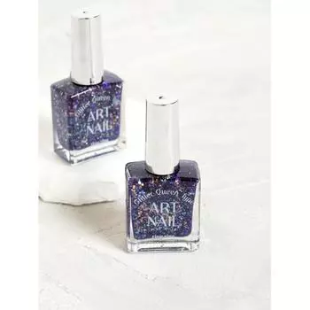 Daiso Ring Ring Art Nail 13 мл Glitter Queen Navy