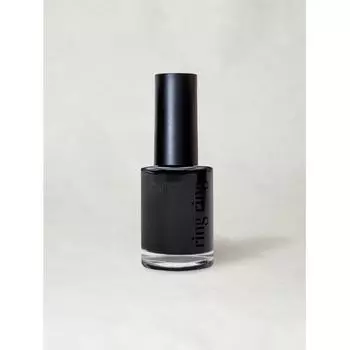 Daiso Ringling Solid Nail 10 мл, настоящий черный