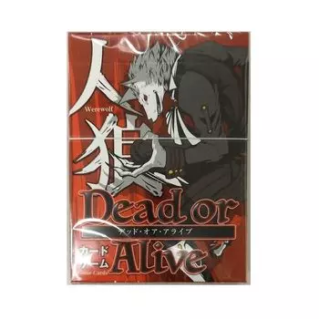 Daiso Sangyo werewolf card werewolf dead or alive red box toy party sports wolf jinnrou