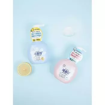 Daiso Secomma Bubble антибактериальное мыло для рук с ароматом лимона 250 мл
