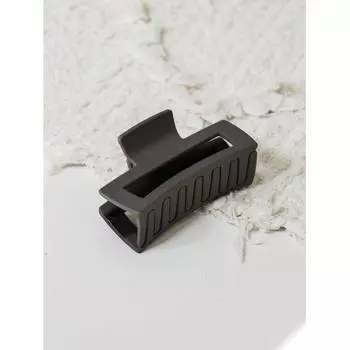 Daiso Square Mini Clip Brown