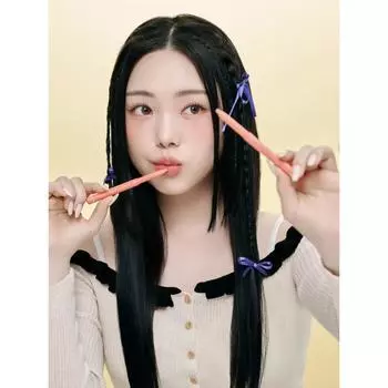 Daiso [sunwoo Pick] Twoedit By Luna Smudge Lip Cheek Multi Stick 01 Mellow Salmon