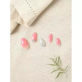 Daiso Too Cool For School Настоящие накладные ногти Stiletto Brilliant