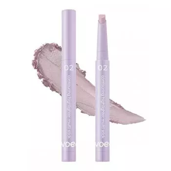 Daiso Twedit By Luna Contouring HighLighter Multi Stick 02 Pink Light