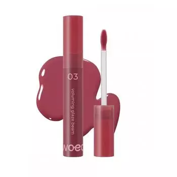 Daiso Twedit By Luna Voluming Glaze Beam 03 Ясно-ягодный